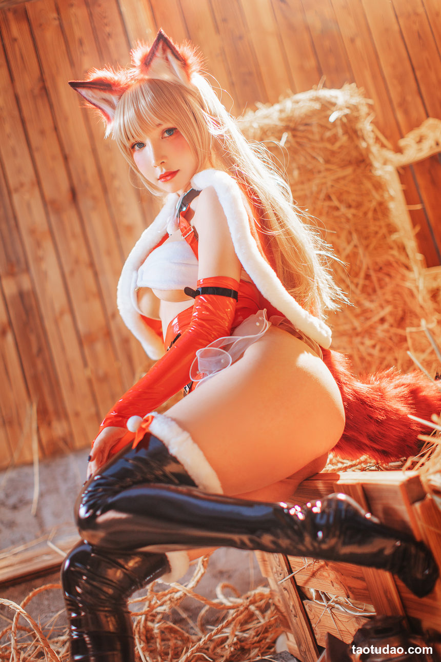 图片[2]-一千只猫薄禾 – NO.003 圣诞狼女[40P-1V-726.6M]-绅士图