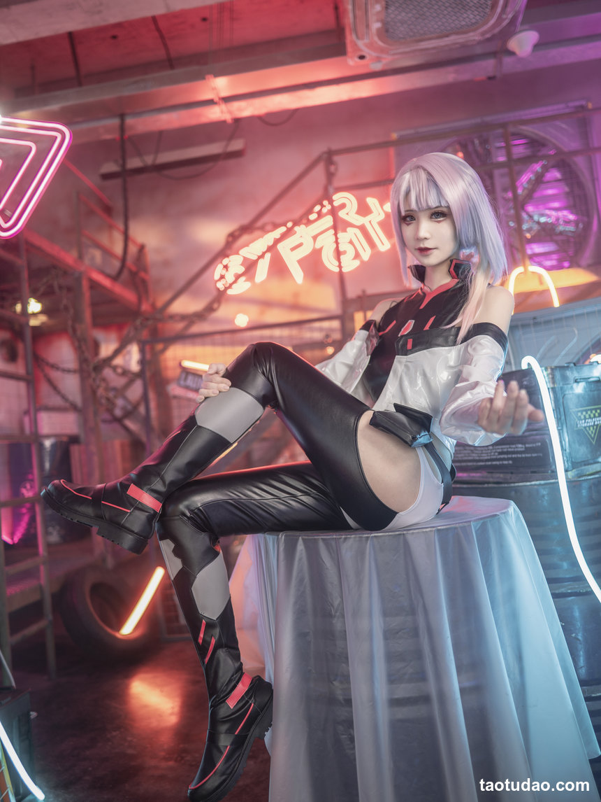 图片[4]-爱老师_PhD — 赛博朋克 露西 [18P-97M]-绅士图