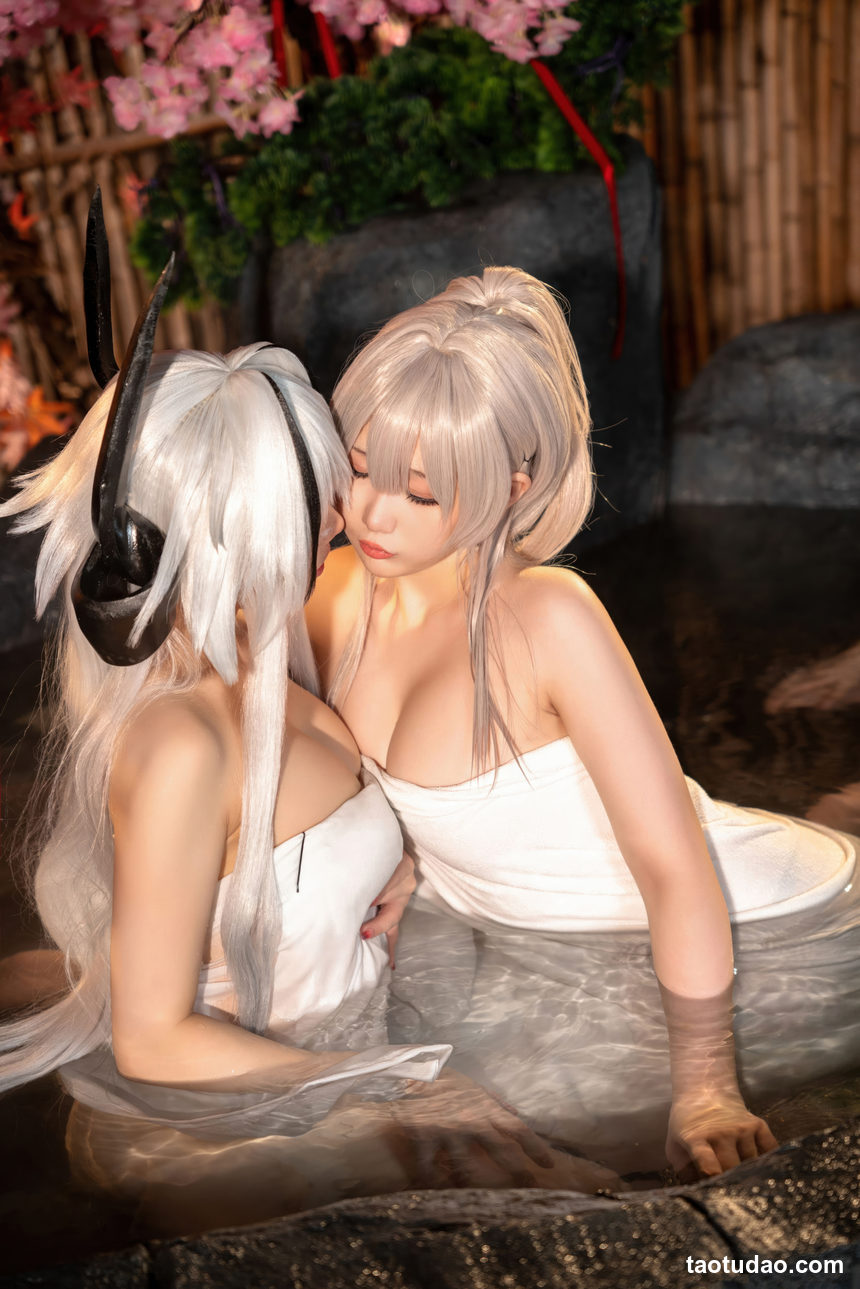 图片[2]-九言 – &喜茶苍苍子&小瑶幺幺 碧蓝·温泉之旅 [66P-1.22GB]-绅士图