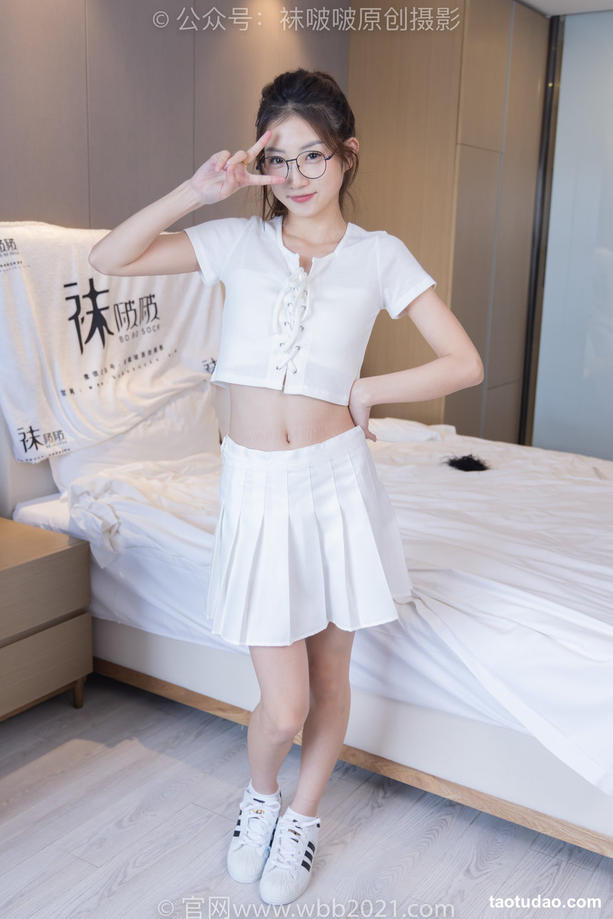 图片[4]-[BoBoSocks袜啵啵]NO.258 小沫-贝壳头板鞋、白棉袜[149P+1V／5.54GB]-绅士图