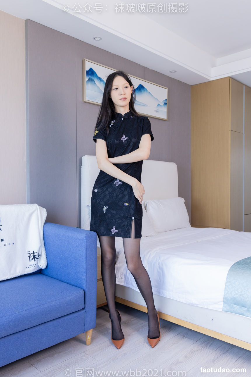 图片[3]-[BoBoSocks袜啵啵]NO.386 雪糕-高跟鞋、黑丝、旗袍[170P+1V／8.08GB]-绅士图