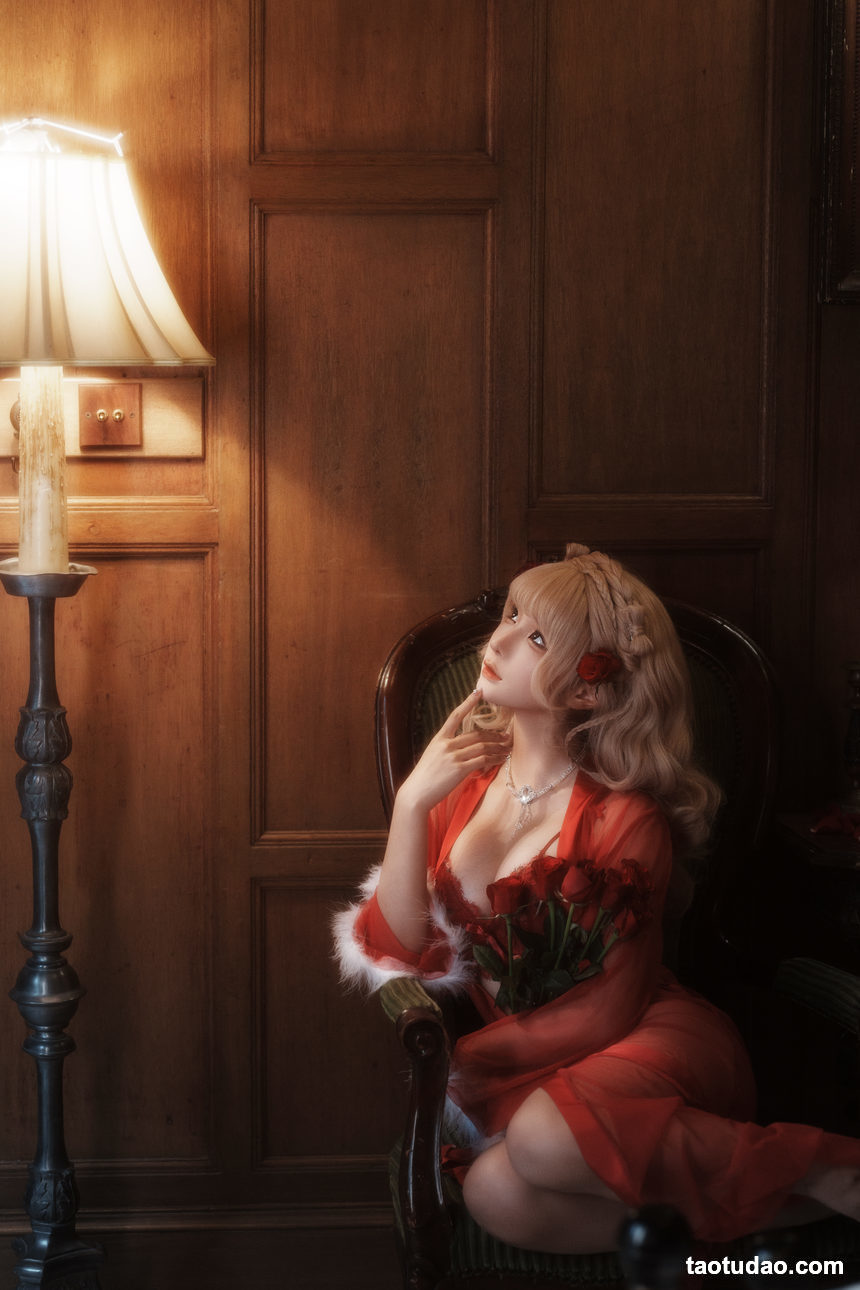 图片[2]-蠢沫沫-黑红纱裙[39P-1.47G]-绅士图