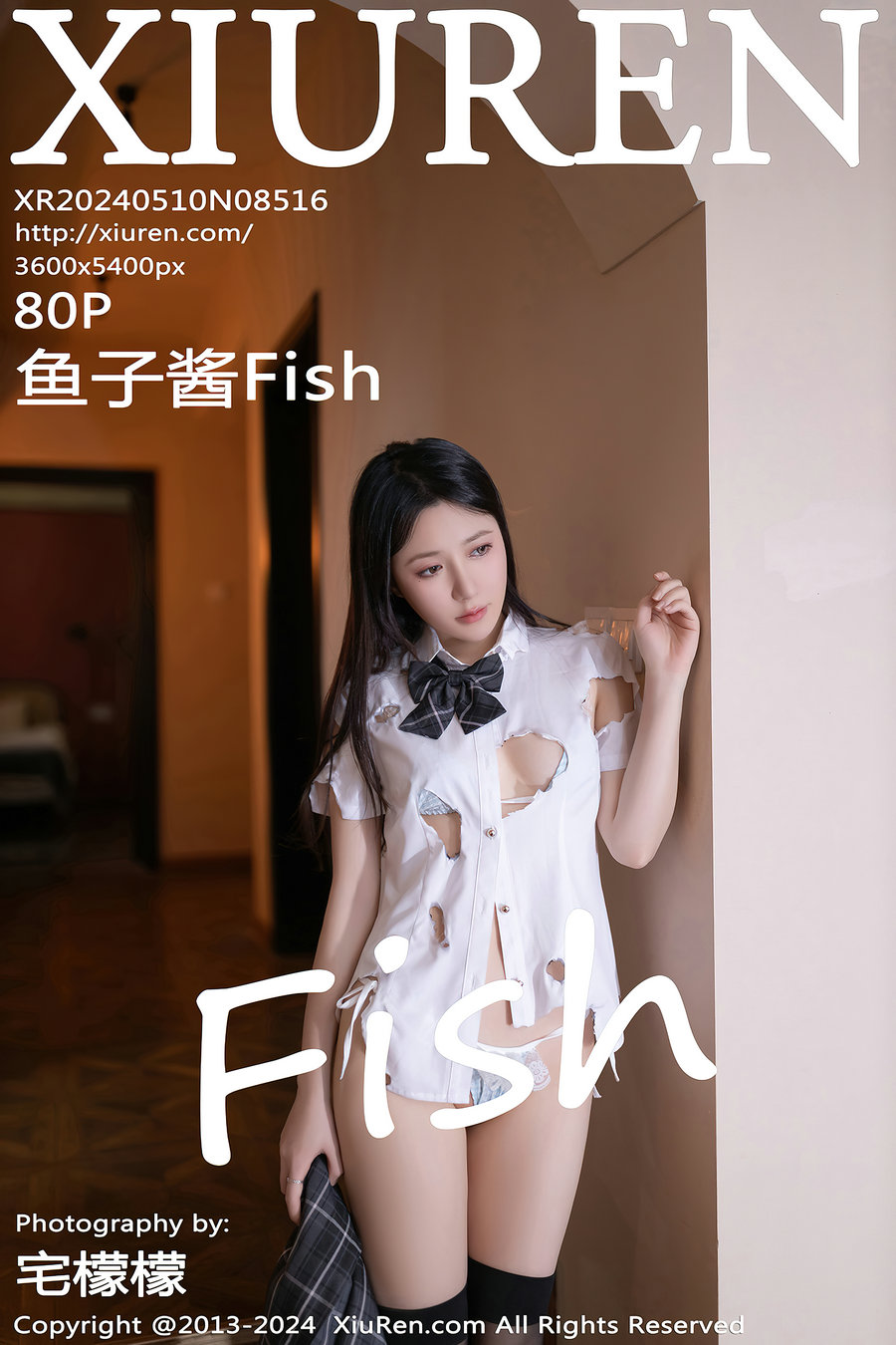 / 秀人美媛馆 / 2024.05.10 No.8516 鱼子酱Fish / 80P189MB / 秀人网-绅士图