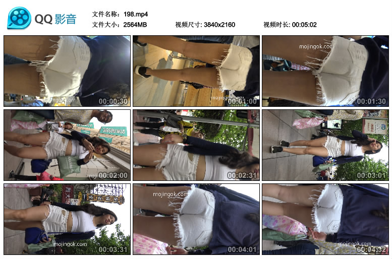 精选街拍视频 No.746 欧阳幽明作品 性感韵味短白热裤波浪发美女 / 1V-2.50GB / 街拍视频-绅士图