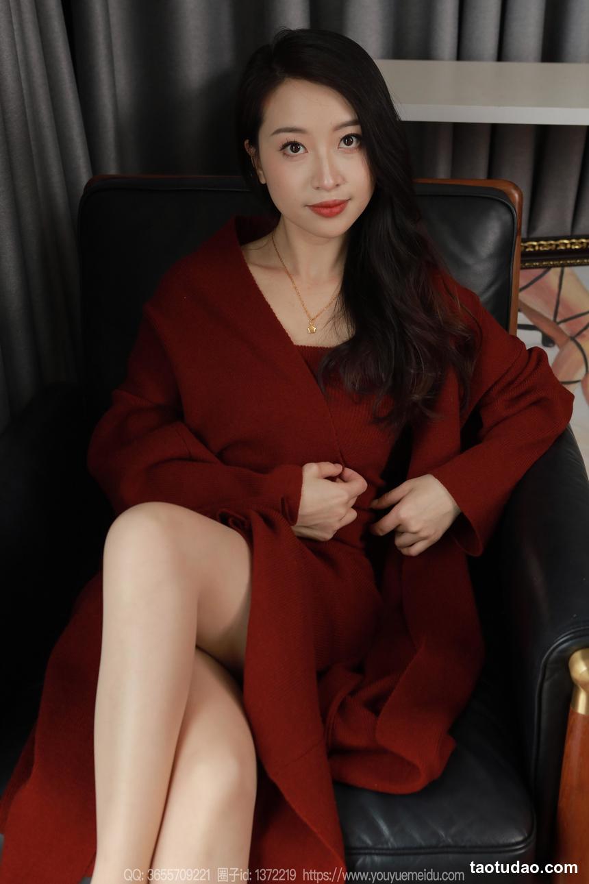 [IESS异思趣向] 2025.01.31 丝享家 1965 小婕《红色针织裙（下）》[83P-77.4M]-绅士图