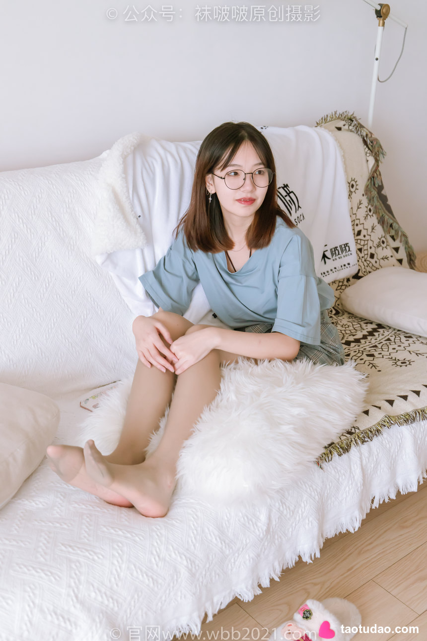 图片[4]-[BoBoSocks袜啵啵]NO.239 小甜豆-棉拖鞋、灰丝、裸足[140P+1V／5.22GB]-绅士图