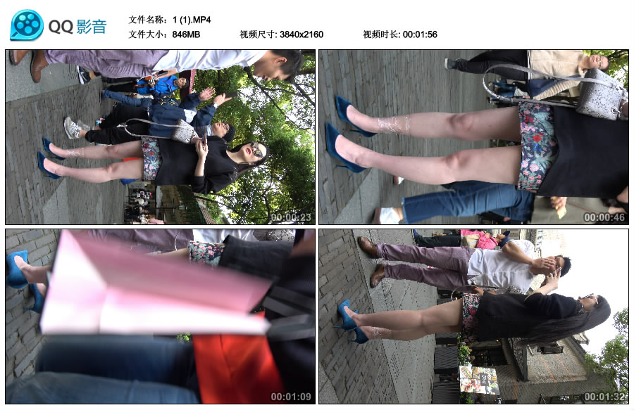 精选街拍视频 No.2670 性感身材短裙高跟美女 / 1.24GB / 街拍视频-绅士图
