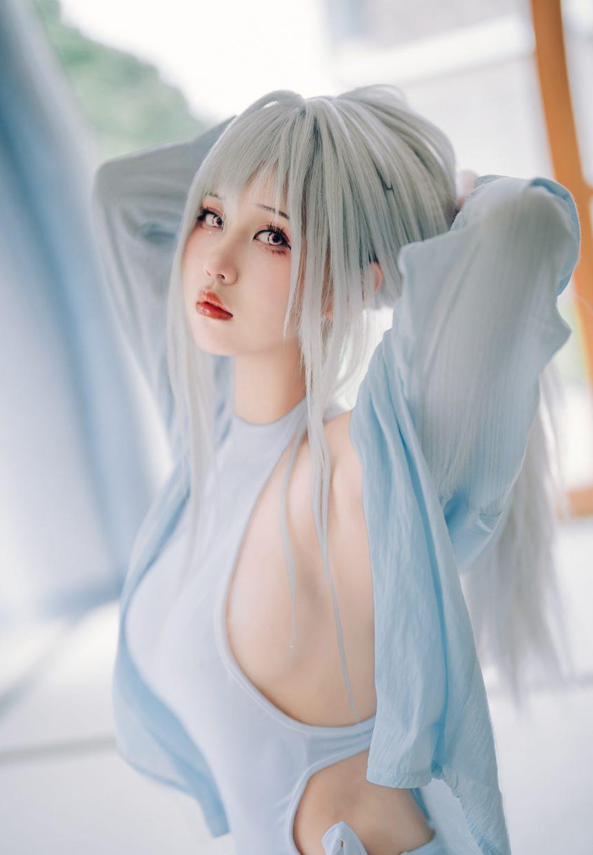 萌芽儿o0 – 白泳装[25P-670.8M]-艺库