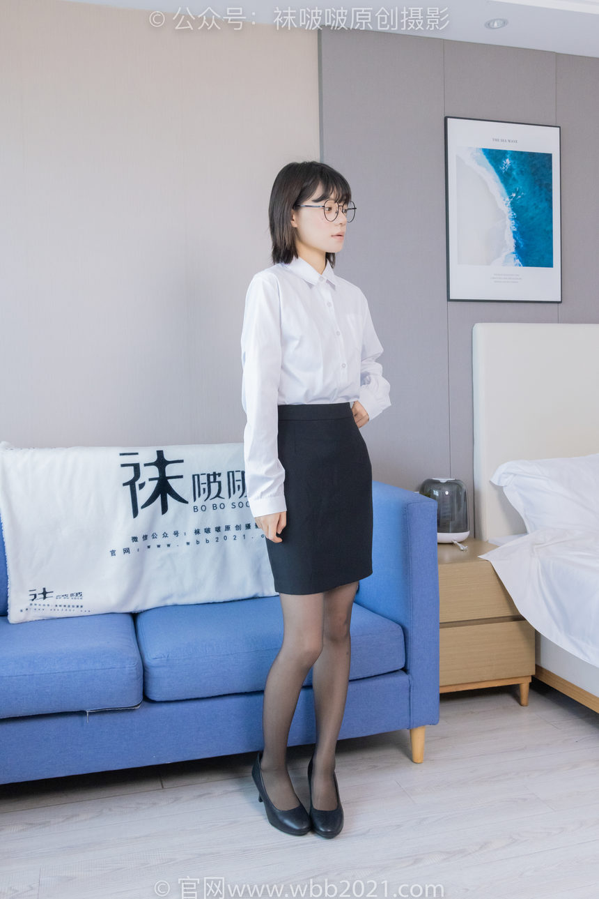 图片[3]-[BoBoSocks袜啵啵]NO.436 糯米-OL制服、两双平底鞋、薄黑丝、厚肉丝[150P+1V／6.51GB]-绅士图