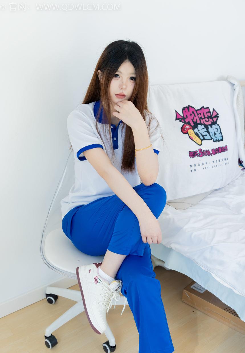 图片[4]-物恋传媒 NO.2301 曲奇-板鞋、白短棉袜、裸足、校服[150P-1V-3.4G]-绅士图