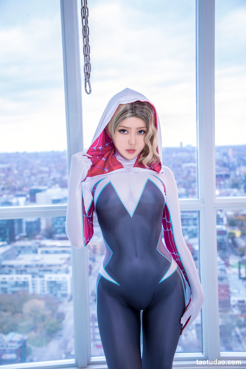 图片[3]-MissWarmJ – NO.042 Spider Gwen[43P-1V-477.6M]-绅士图