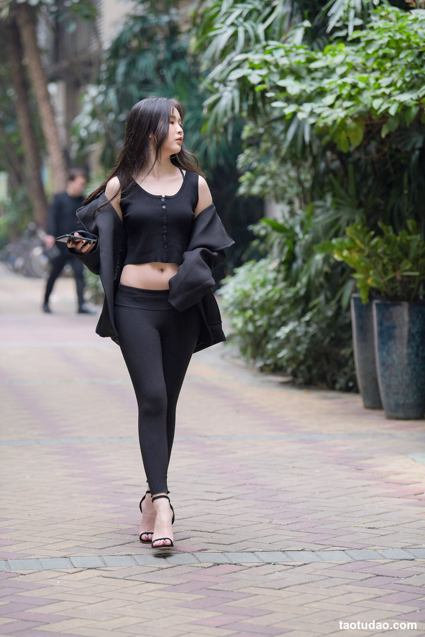 图片[3]-精选街拍作品 NO.0085 黑色紧身裤高跟美女图集[362P／330MB]-绅士图