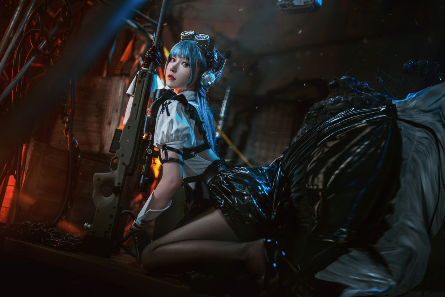 游戏《原神》战斗女仆真人COS图（CN：露兒大魔王_）-艺库