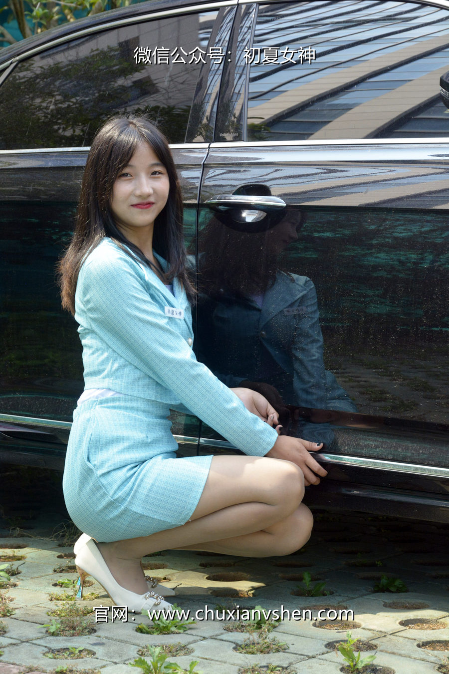 图片[4]-初夏女神 NO.079 点点 浅蓝正装[160P+1V／4.93GB]-绅士图