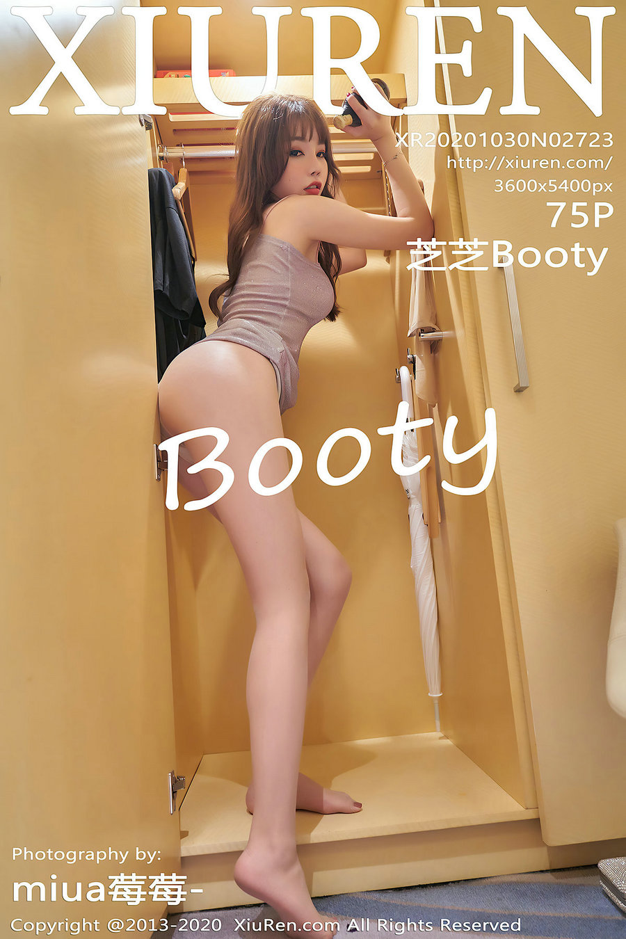 / 秀人美媛馆 / 2020.10.30 No.2723 芝芝Booty / 75P733MB / 秀人网-绅士图
