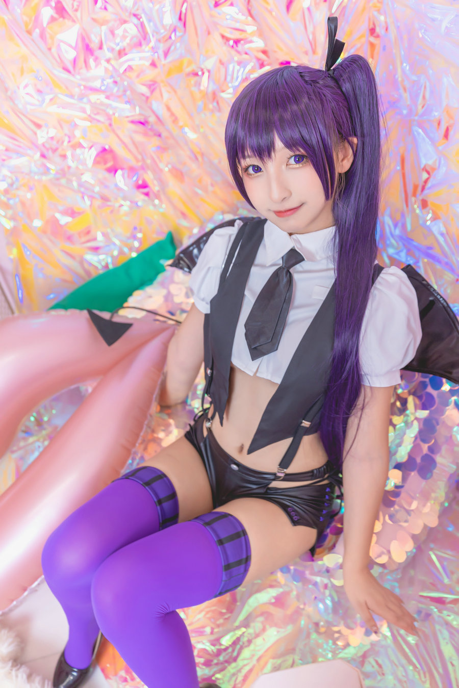 萝莉神楽板真冬之紫色小恶魔 [75P-115MB]-绅士图