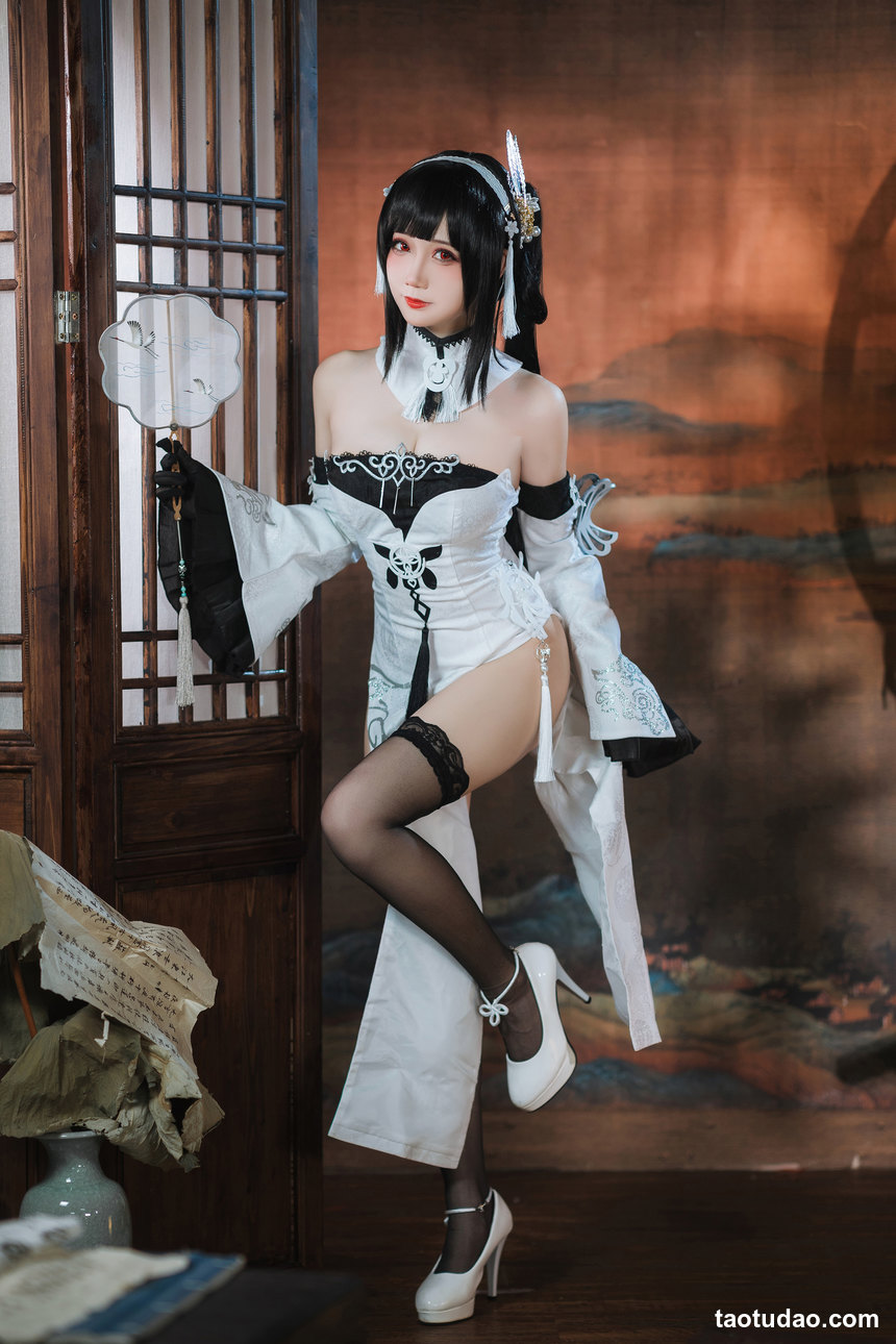 图片[4]-焖焖碳 –  碧蓝航线 鎮海 白黑礼服 [23P-182MB]-绅士图