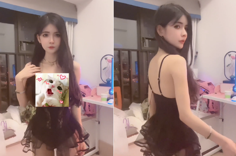 战斗级coser狗头萝莉,在永封的边缘疯狂试探,又穿泳装打擦边球