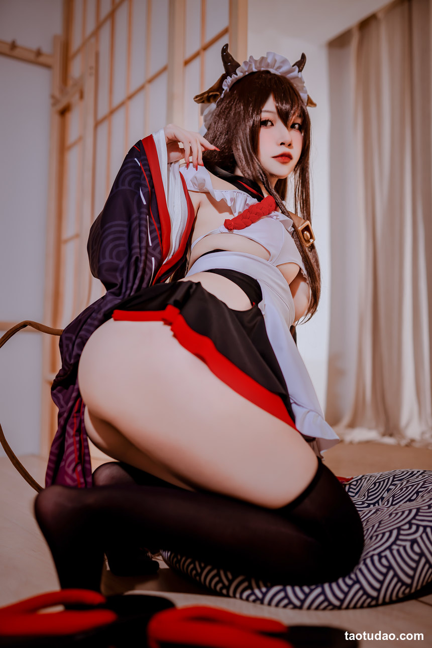 图片[4]-二佐Nisa 碧蓝樫野女仆 [33JP-404MB]-绅士图