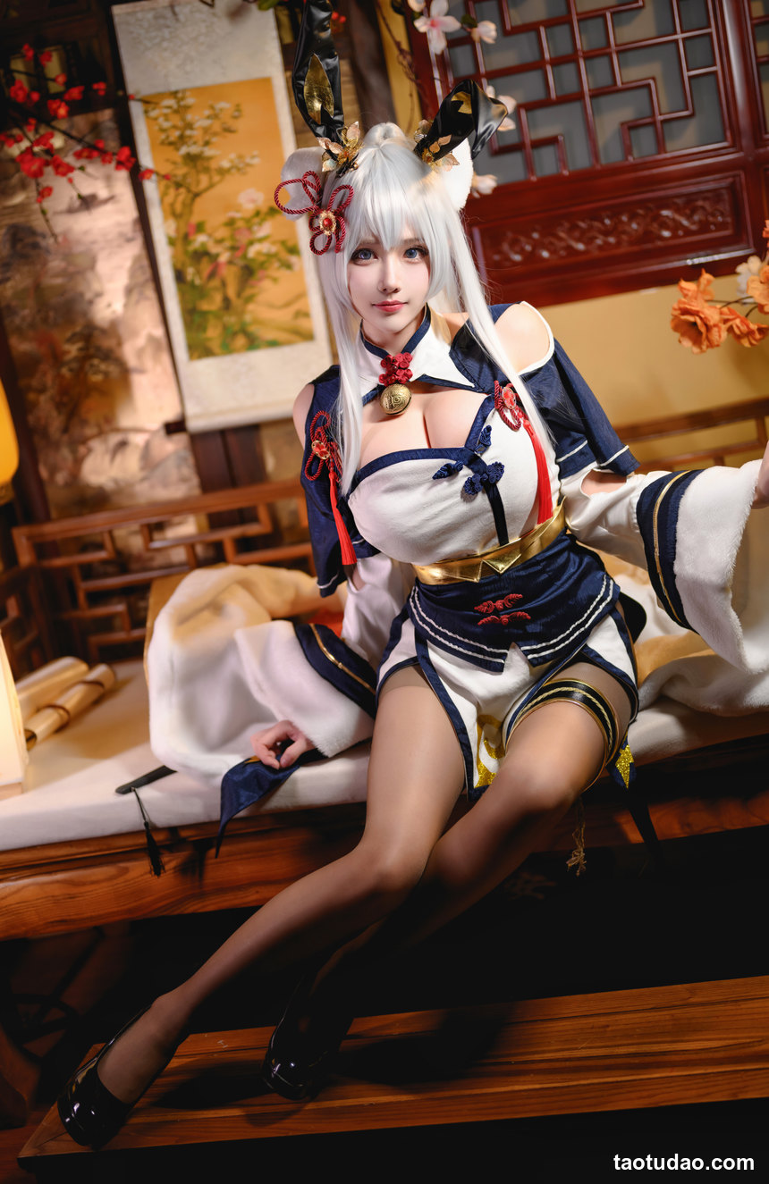 图片[2]-凛子酱 – NO.13 旗袍兔兔 [21P-314MB]-绅士图