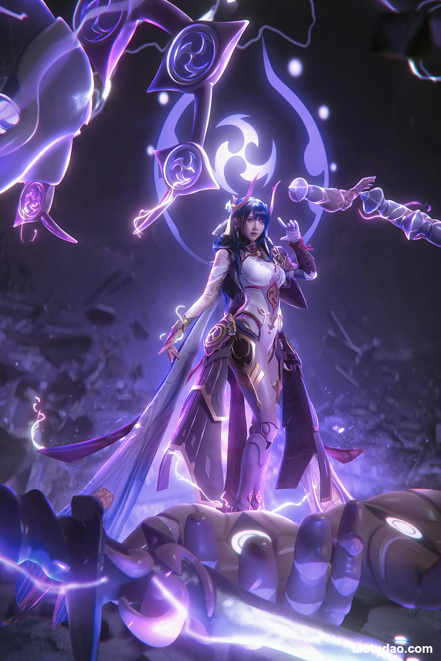 图片[2]-走路摇zly NO.011 雷电将军2 [9P-97MB]-绅士图