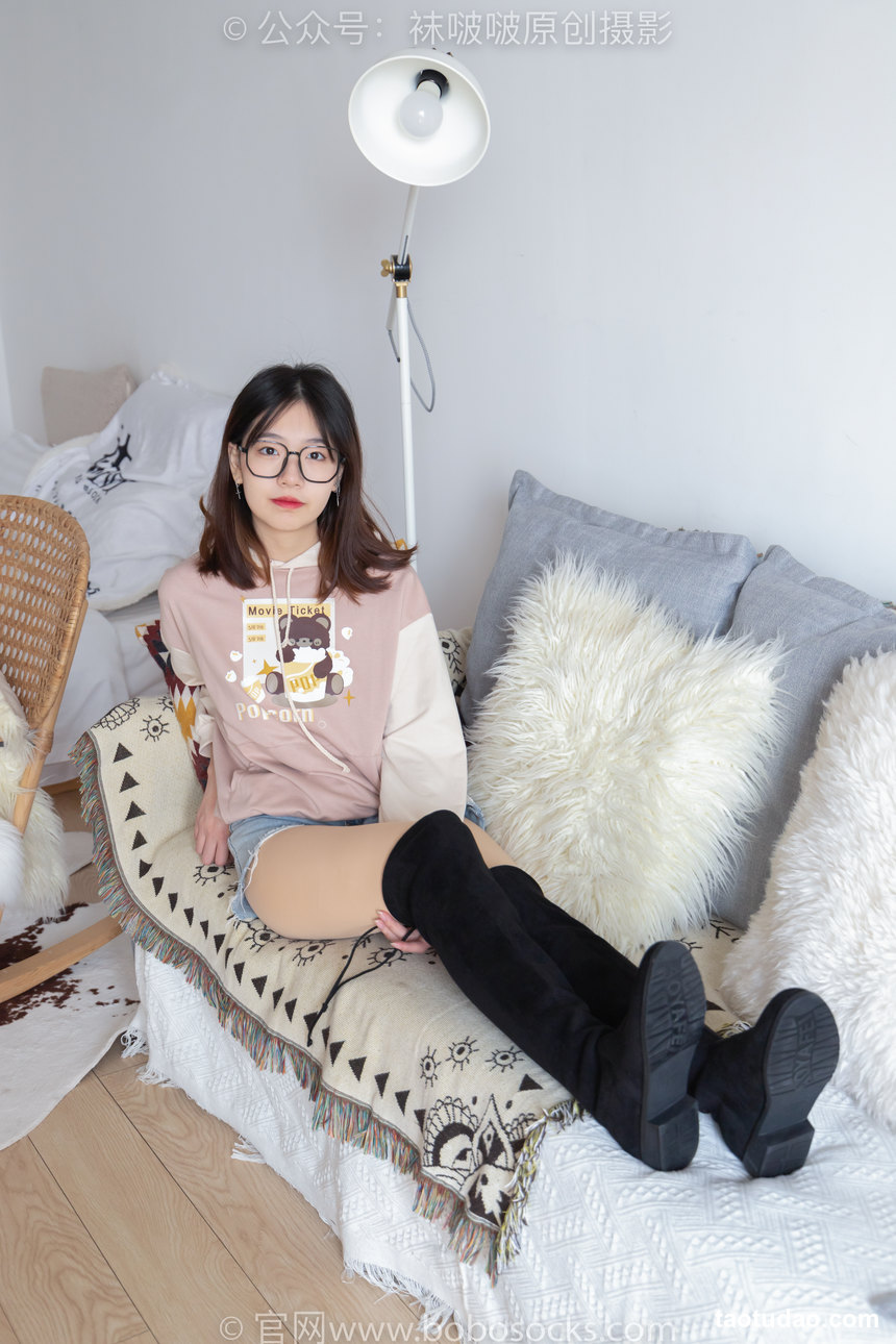 图片[4]-[BoBoSocks袜啵啵]NO.218 小甜豆-长靴、厚肉丝[140P+1V／4.97GB]-绅士图