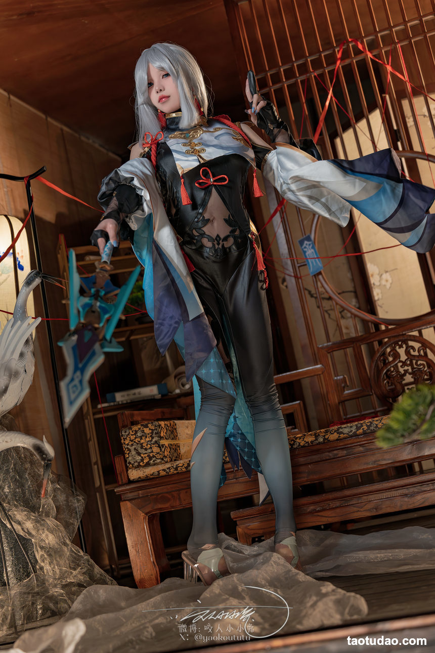 图片[3]-黏黏团子兔  4月作品『原神申鹤』 明枪 [73P1V-1.23GB]-绅士图