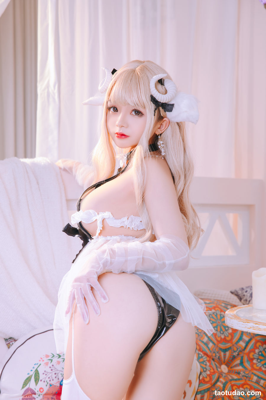 图片[2]-日奈娇 – NO.115 白小绵羊[70P-860MB]-绅士图