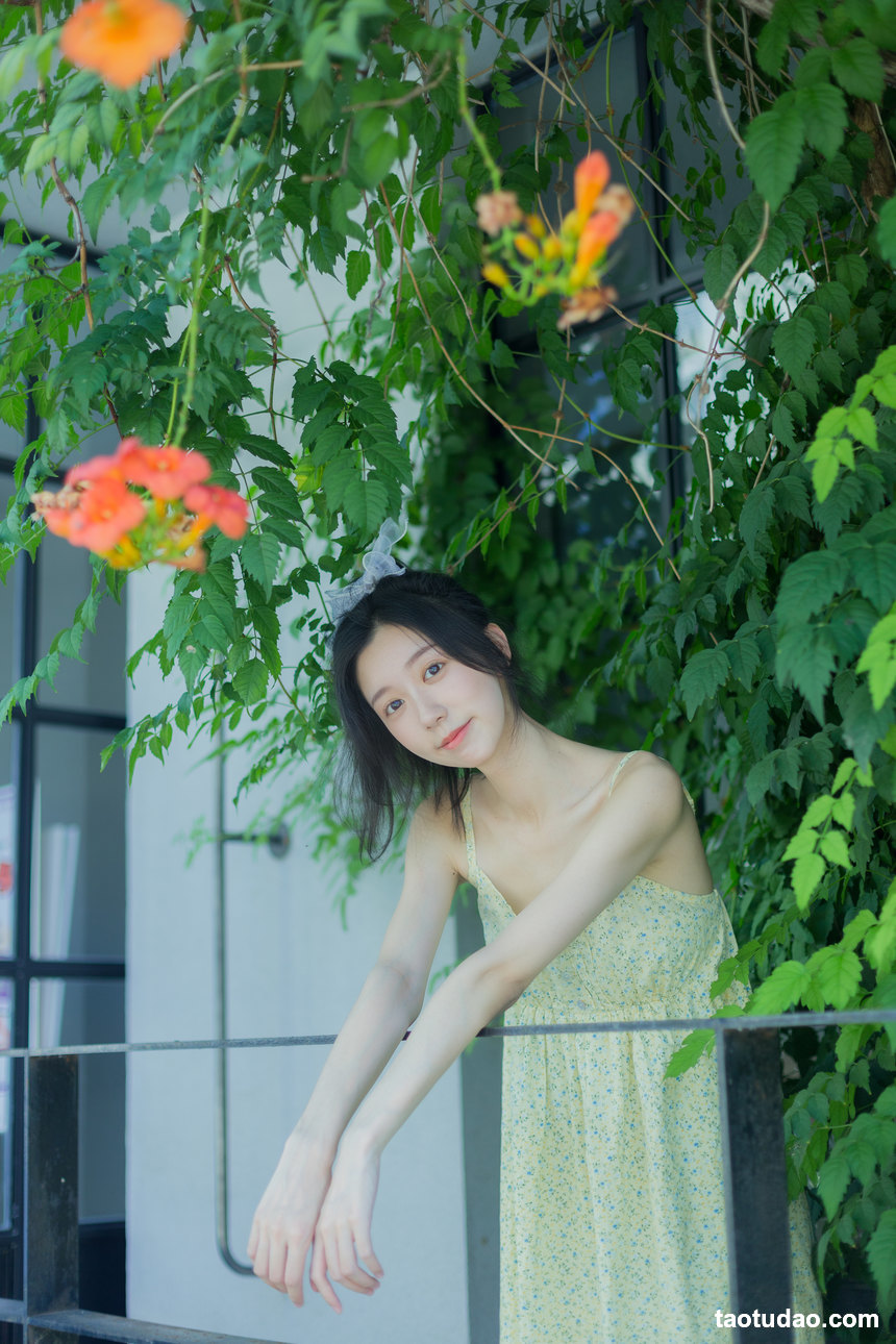 图片[3]-[YITUYU艺图语]2022.08.18 夏日凌霄 饲猫少女-[32+1P／311MB]-绅士图