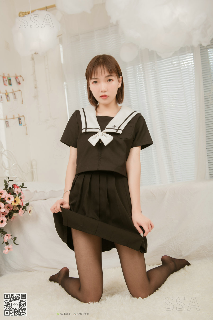 / SSA丝社 /超清写真 No.151 桃子JK制服 / 152P-0.99GB / 丝袜丝足-绅士图