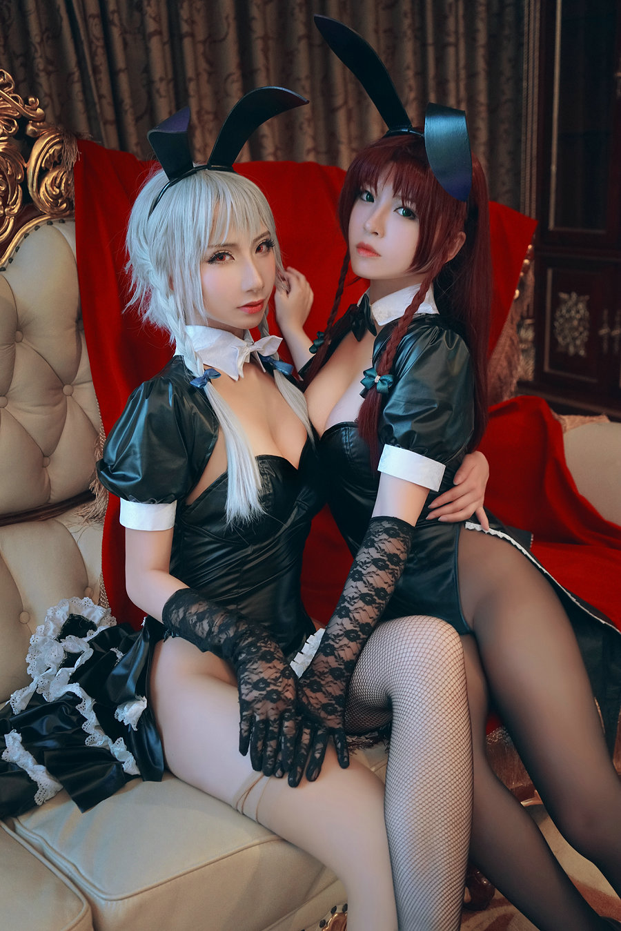 半半子&索索sophia – 东方幻想乡兔女郎 / 30P-50MB / cos萌妹-绅士图