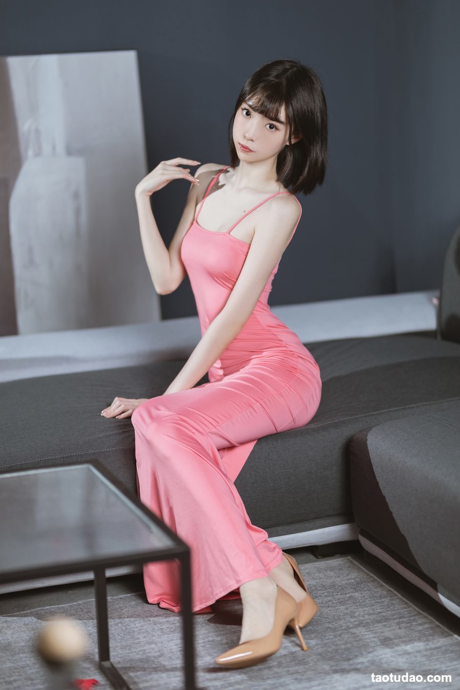 图片[3]-许岚LAN -粉色长裙 [40P-296MB]-绅士图