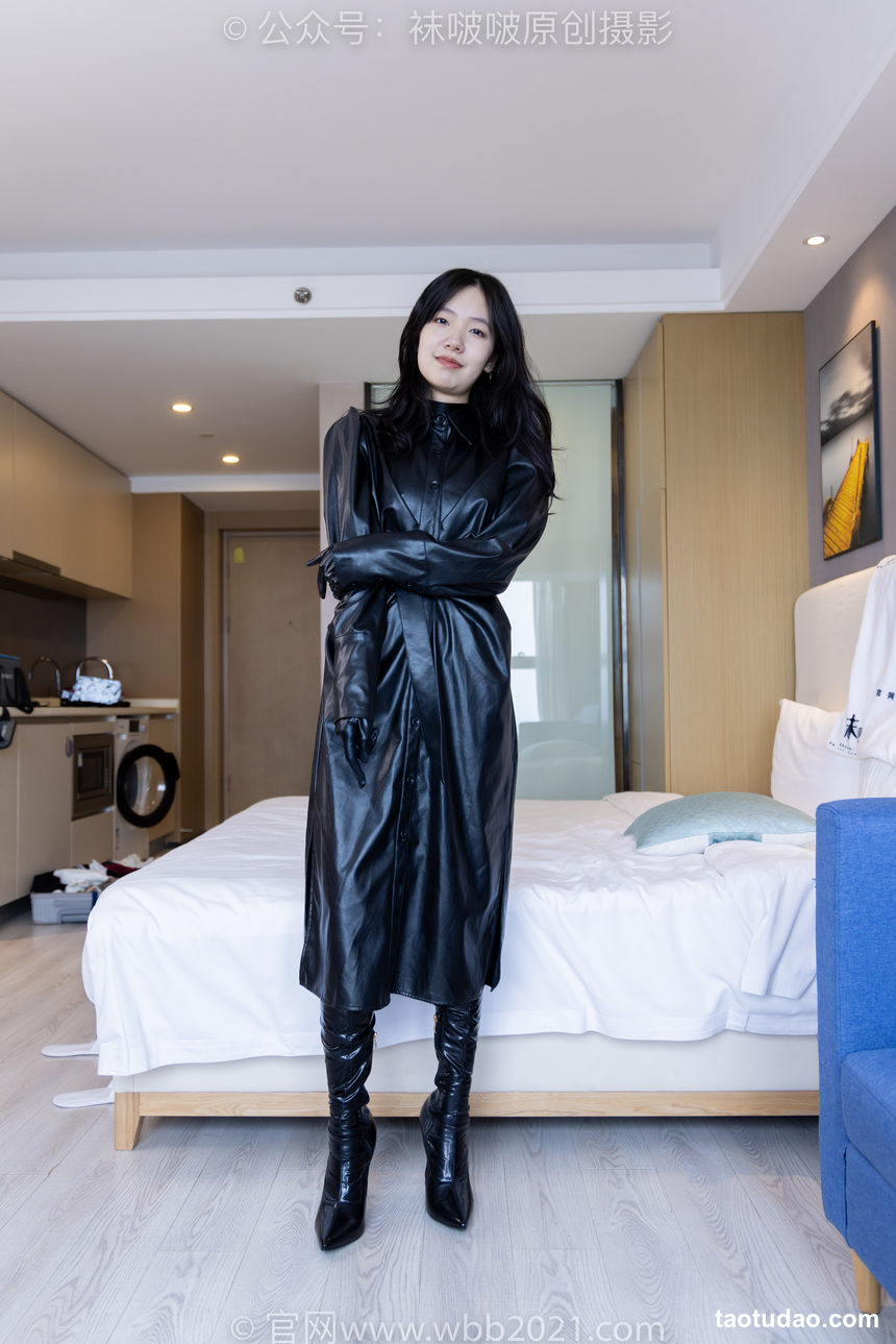 图片[3]-[BoBoSocks袜啵啵]NO.474 小甜豆-高跟长靴、黑丝、皮衣连体衣裤里丝[140P+1V／6.36GB]-绅士图