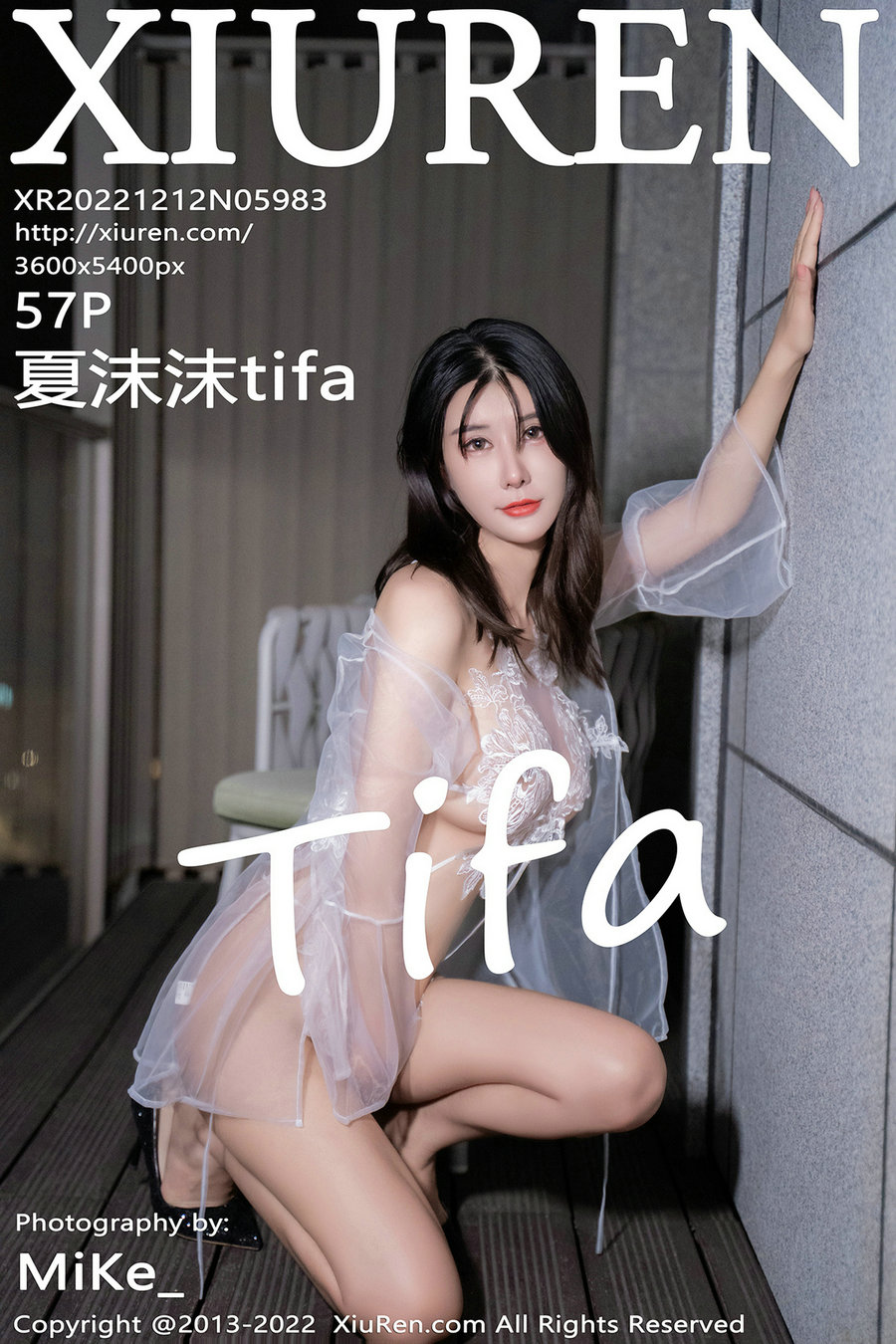 / 秀人美媛馆 / 2022.12.12 No.5983 夏沫沫tifa / 57P489MB / 秀人网-绅士图