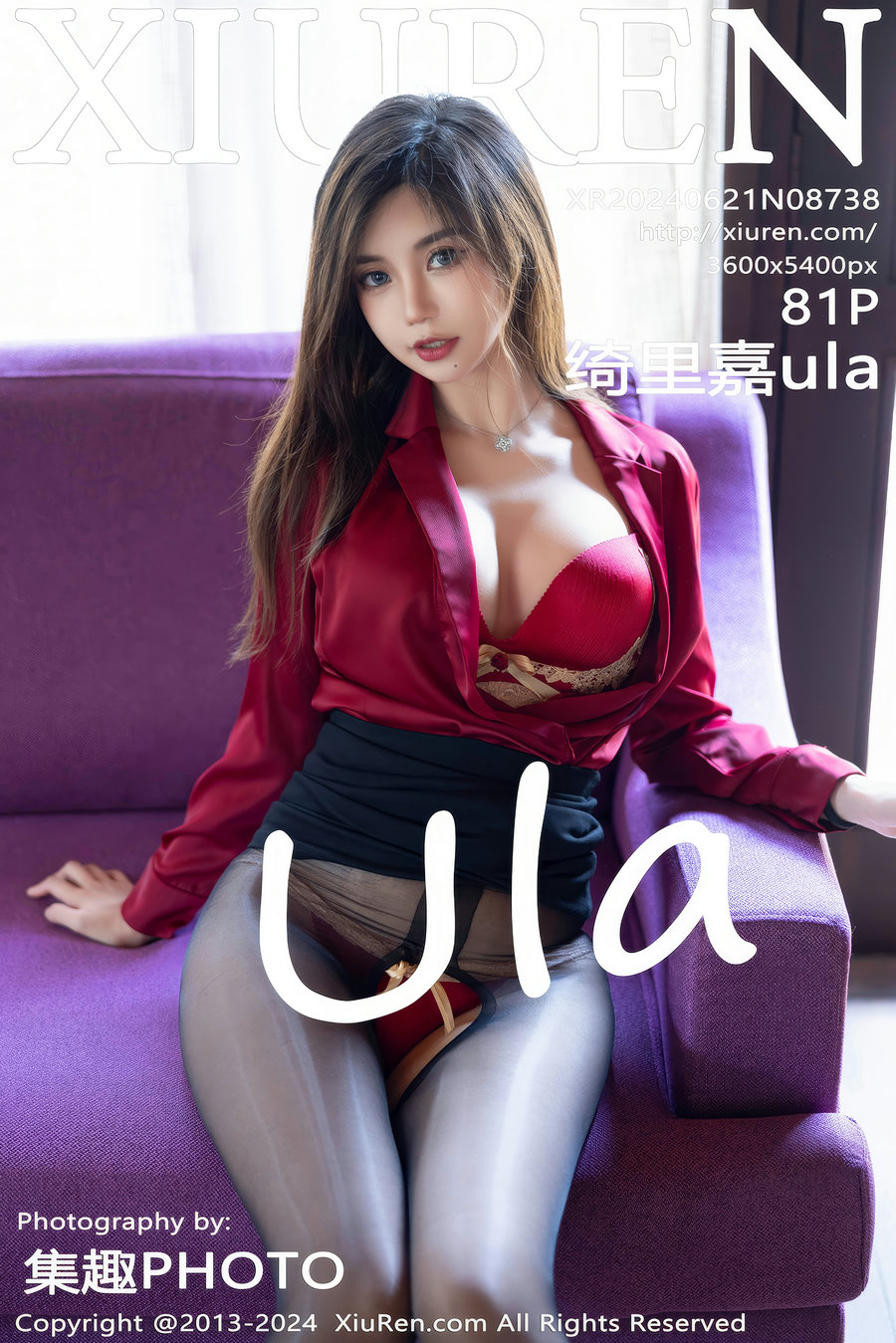 / 秀人美媛馆 / 2024.06.21 No.8738 绮里嘉ula / 81P773MB / 秀人网-绅士图
