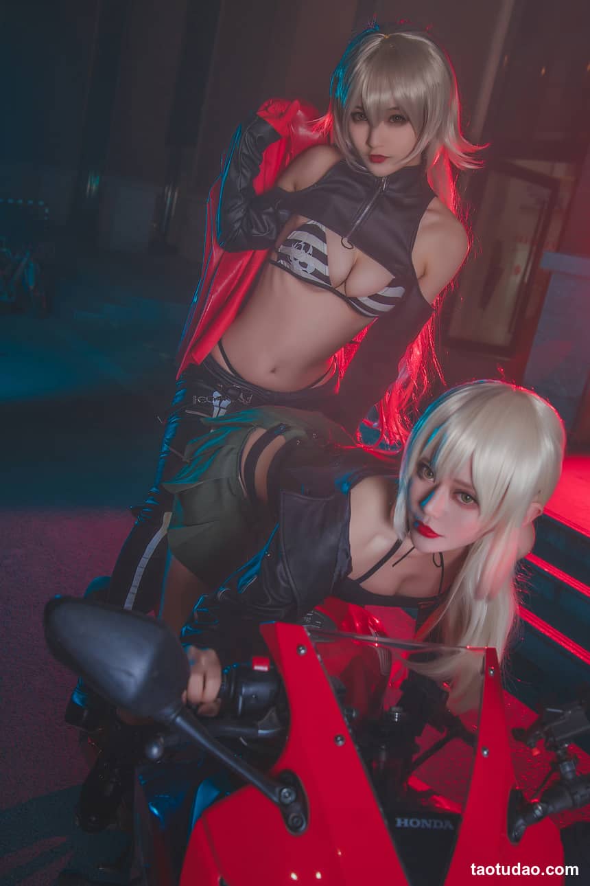 图片[4]-铁板烧鬼舞w –  NO.005 黑贞黑呆双人[23P-353.6M]-绅士图