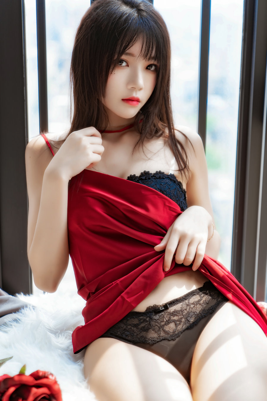 桜桃喵 - 千丝万缕的红 / 69P-1.10GB / cos萌妹-绅士图
