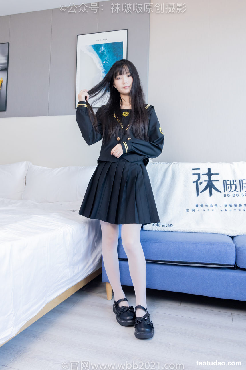 图片[4]-[BoBoSocks袜啵啵]NO.450 甜甜圈 皮鞋、白丝、裸足、裸足印泥踩脚印剧情[142P+1V／7.55GB]-绅士图