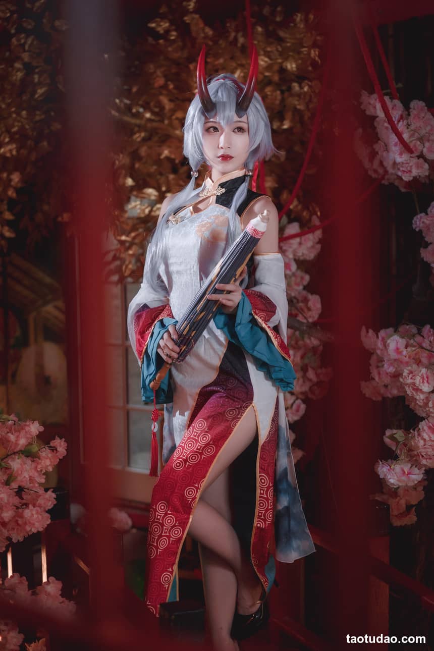 图片[3]-铁板烧鬼舞w –  NO.035 巴御前[18P-277.6M]-绅士图