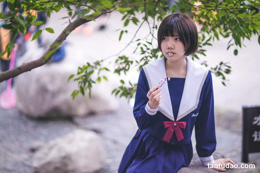 图片[4]-[YITUYU艺图语]2022.04.15 樱花树下 灰猫[19+1P／444MB]-绅士图