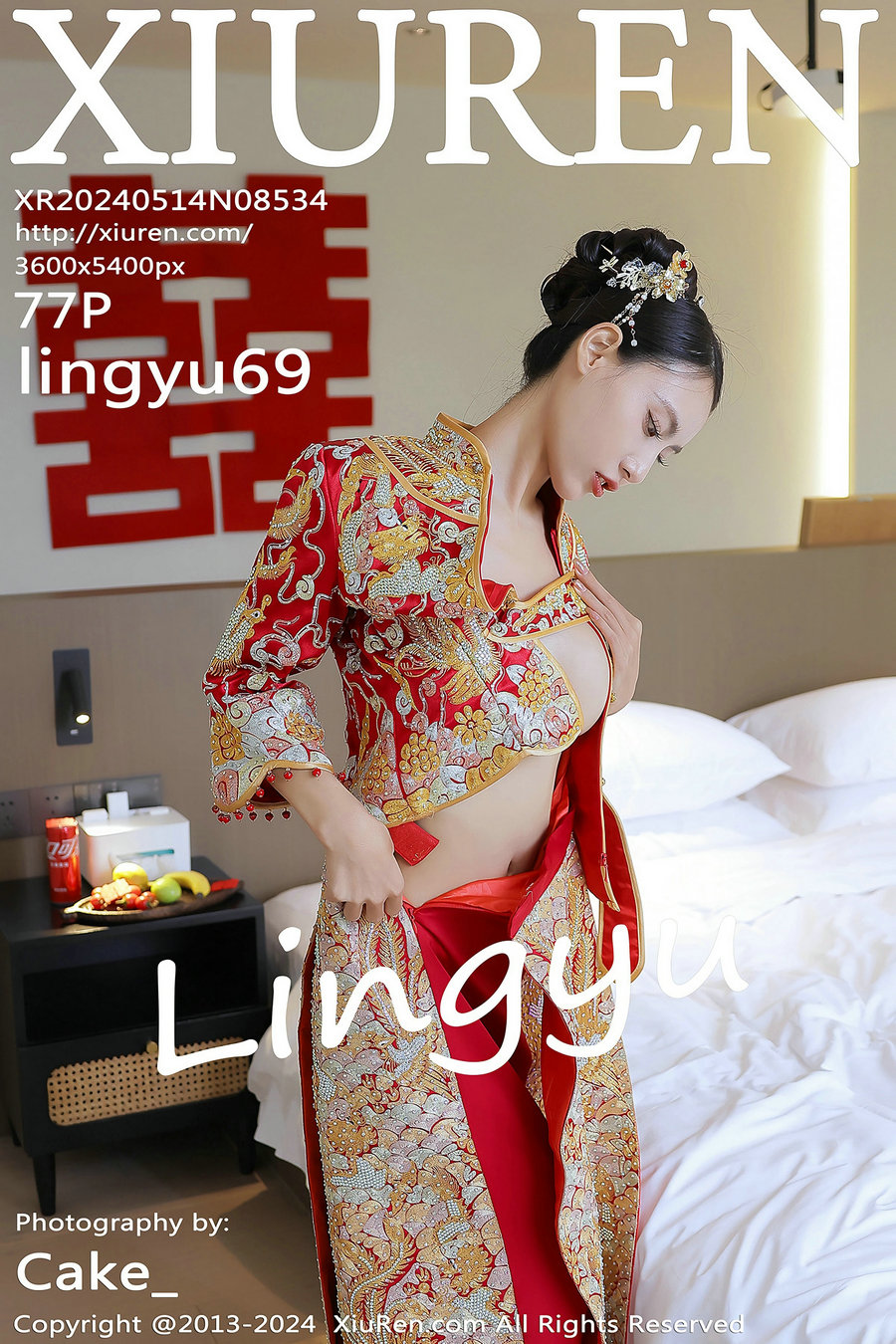 / 秀人美媛馆 / 2024.05.14 No.8534 lingyu69 / 77P441MB / 秀人网-绅士图