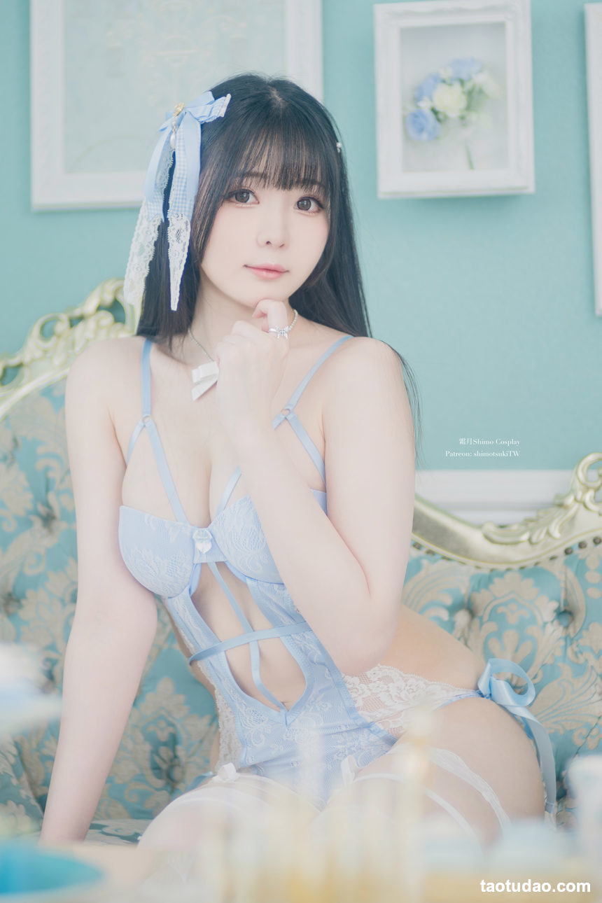 图片[2]-霜月shimo –  Blue Lingerie[41P-309.5M]-绅士图