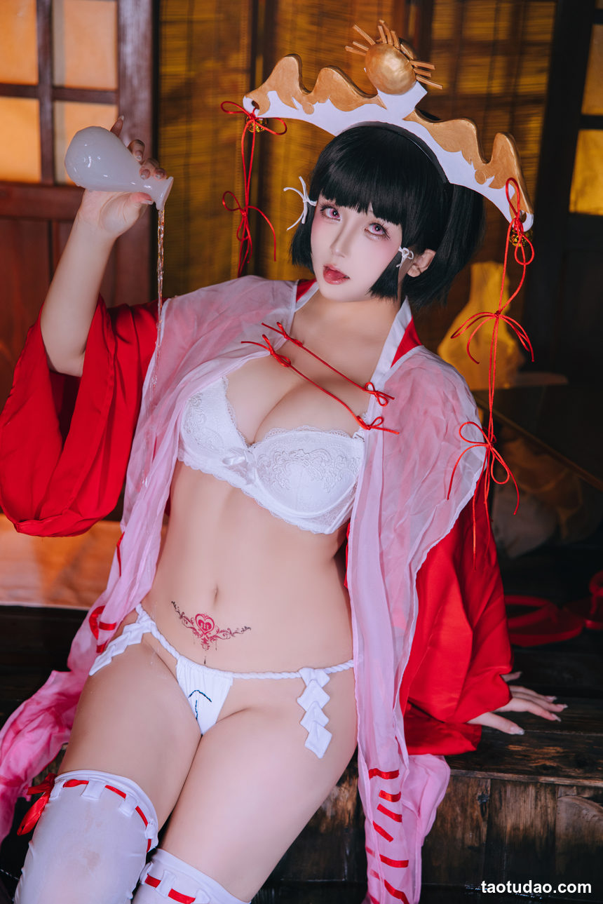 日奈娇 –  辉夜巫女[130P1V-1.06GB]-绅士图