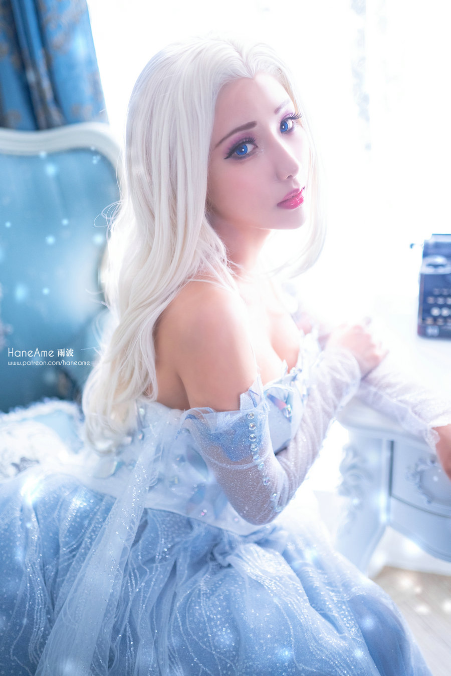 Hane Ame 雨波写真 - 冰雪奇緣 / 10P-28MB / cos萌妹-绅士图