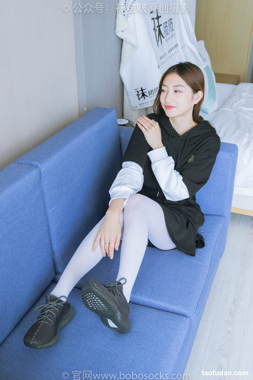 图片[3]-[BoBoSocks袜啵啵]NO.214 小沫-黑色运动鞋、厚白丝[142P+1V／5.49GB]-绅士图