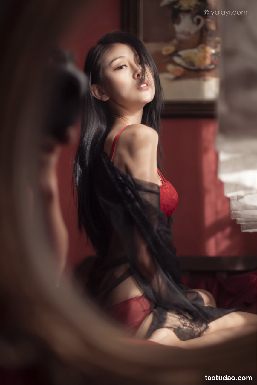 图片[4]-[YALAYI雅拉伊]2023.02.17 NO.1009 一抹红色 图雅[42+1P／498MB]-绅士图