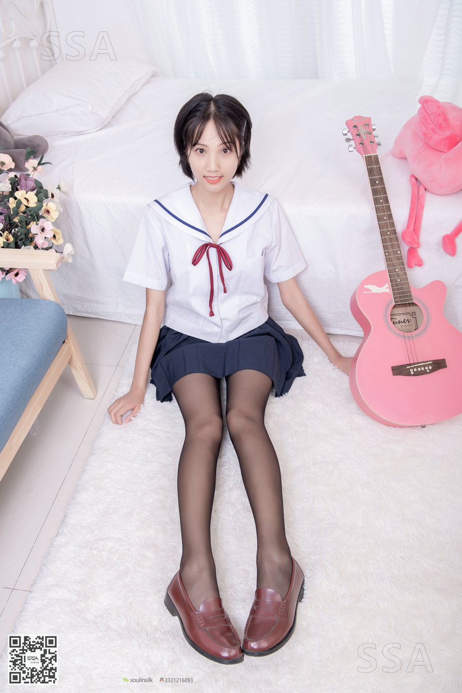 / SSA丝社 /超清写真 No.169 小佩JK制服黑丝 / 148P-1.68GB / 丝袜丝足-绅士图
