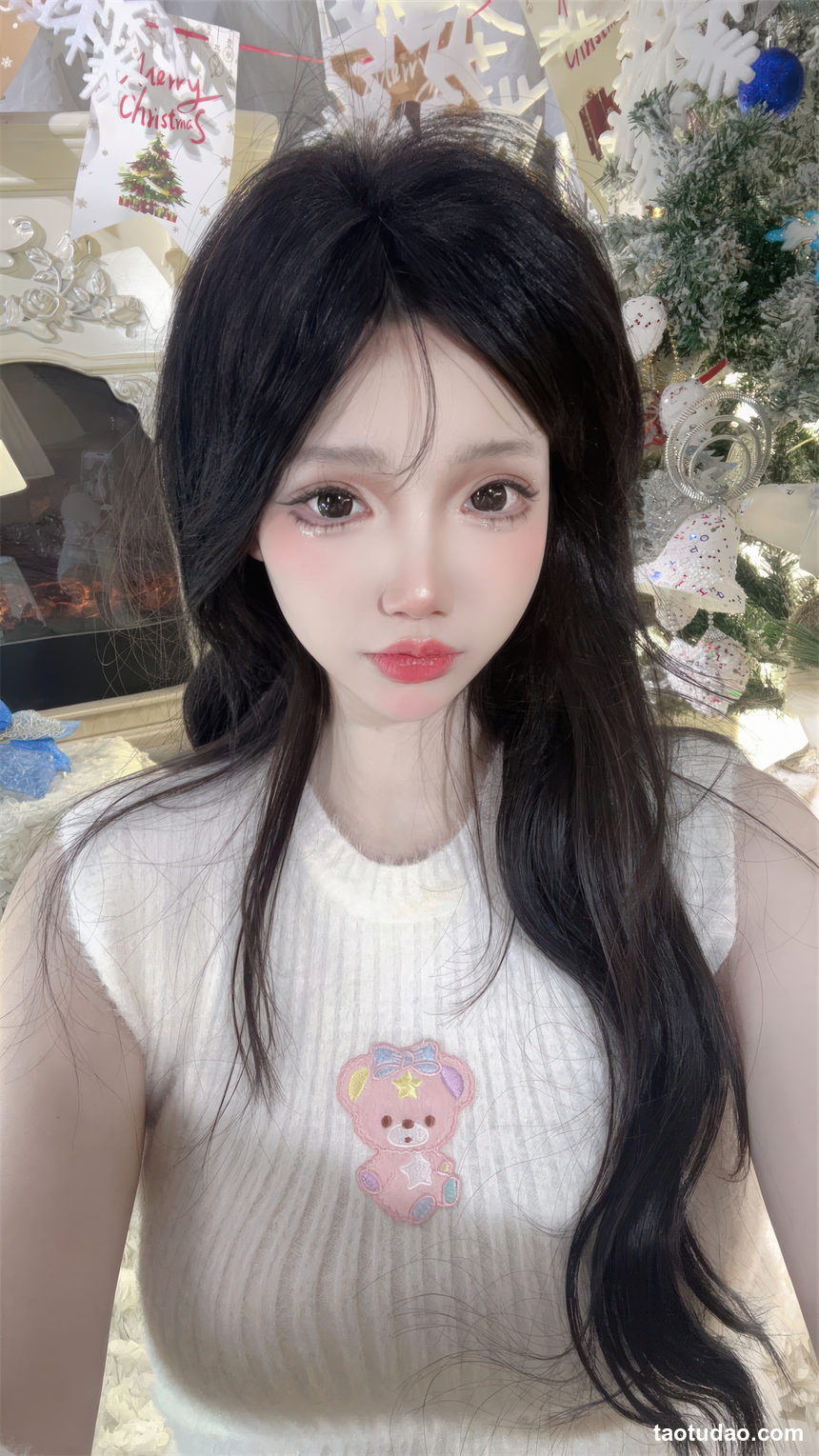 图片[3]-雪晴Astra –  圣诞节 白雪 [123P+2V-1.06GB]-绅士图