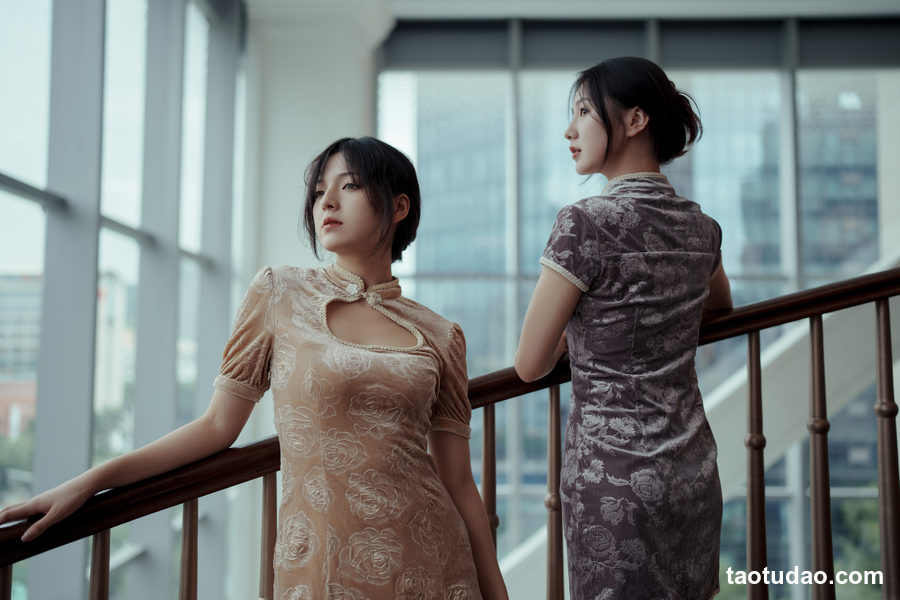 图片[3]-[YITUYU艺图语]2023.04.22 旗袍姐妹花 dudu [22+1P／201MB]-绅士图