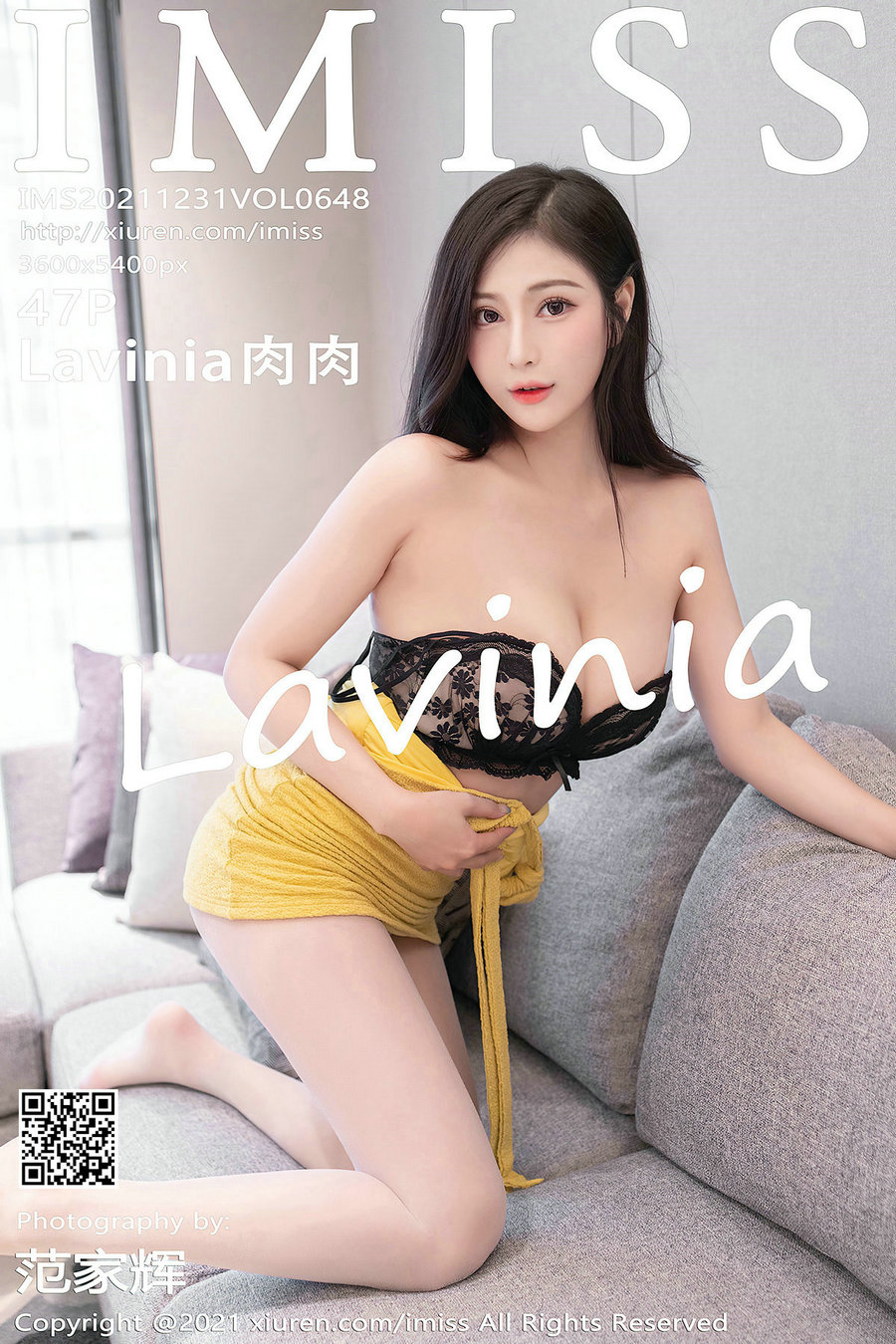 / IMiss /爱蜜社 2021.12.31 Vol.648 Lavinia肉肉 / 47P473MB / 秀人旗下-绅士图